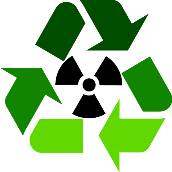 Datei:Recycling symbol nuclear.svg